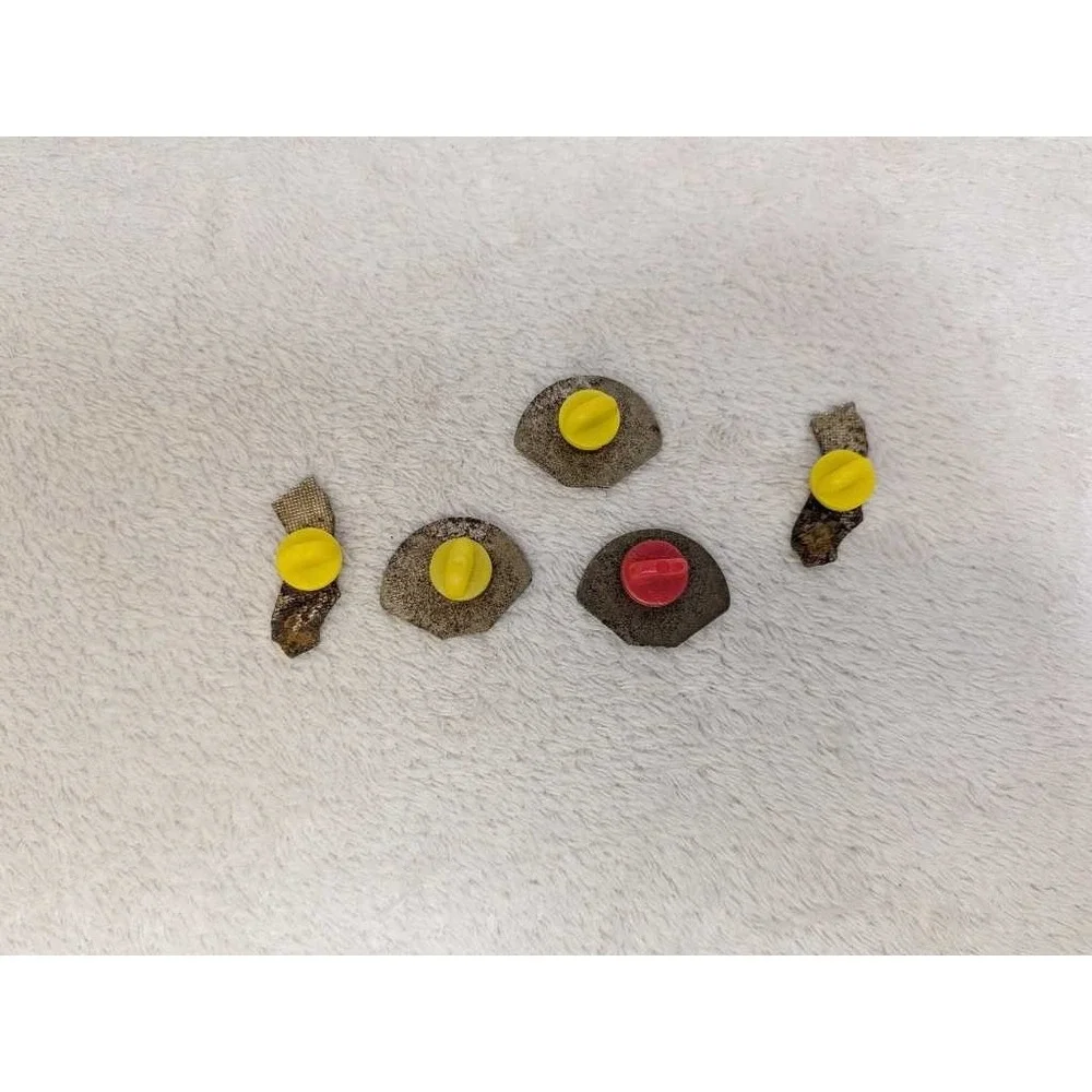 Orange County Sheriff California Bear State‎ Enamel Pin Lot - Set of 4